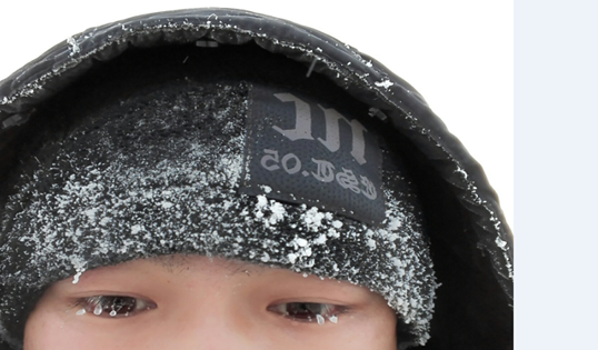 就算雪窖冰天，万丈玄冰，他们仍旧创造事业
