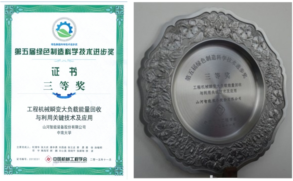 3868la银河总站智能荣获中国机械工程学会“绿色造作科技进取奖”