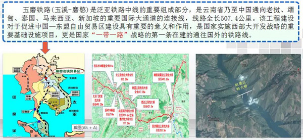 参加一带一路沉大项目 3868la银河总站智能旋挖钻扬名阿墨江特大桥