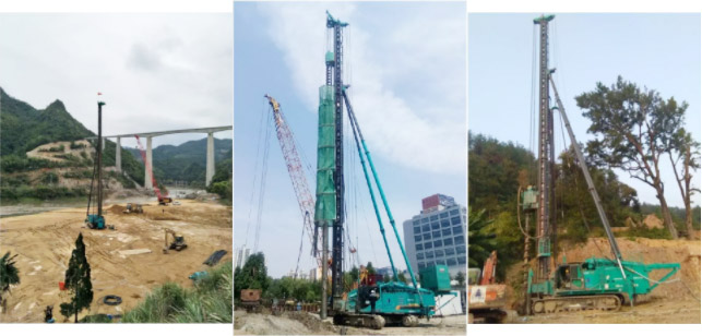国产的高慢！3868la银河总站智能SWCH600-125M全液压履带桩架