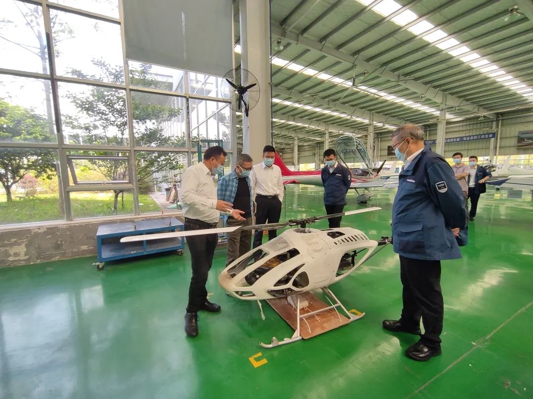 广州工控总经理张伟涛调研3868la银河总站航空
