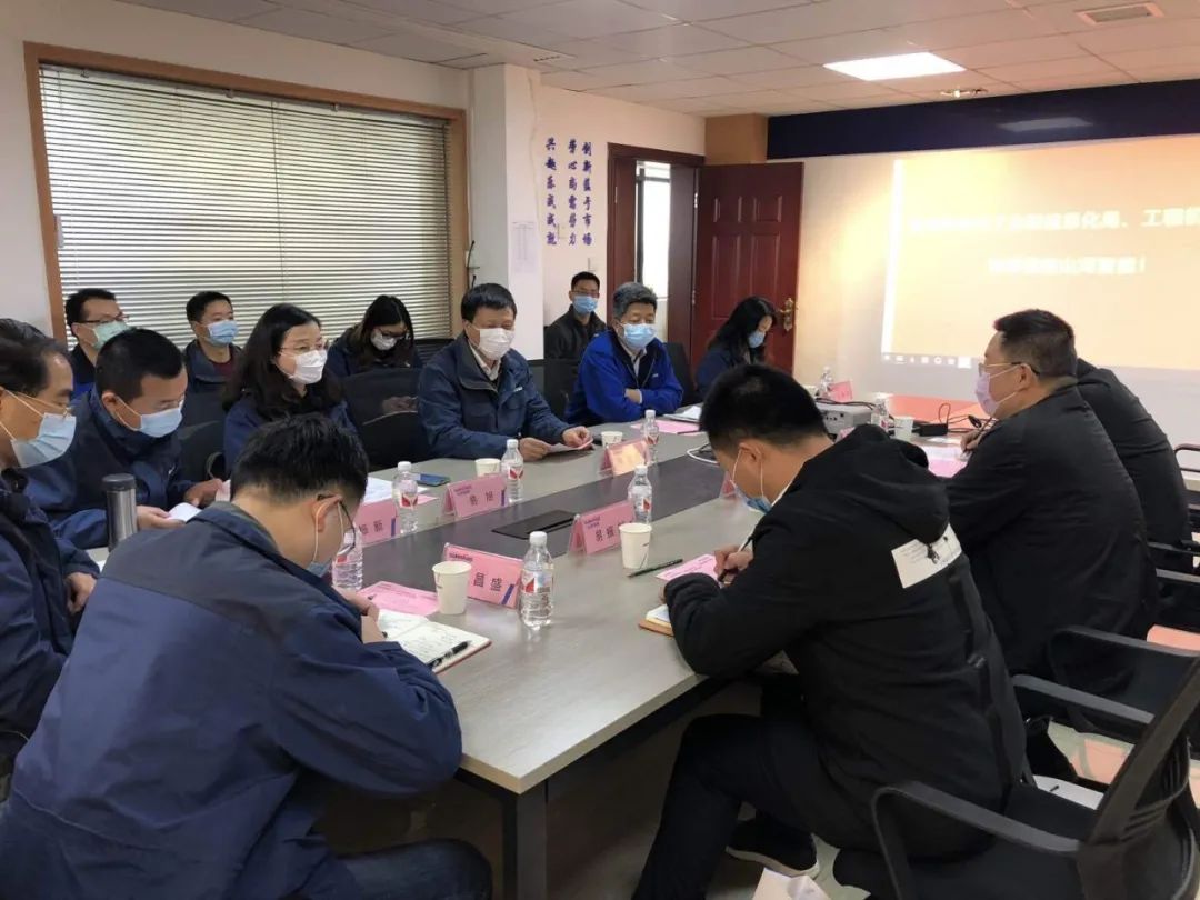 市工信局调研3868la银河总站智能国度先进集群较量项目