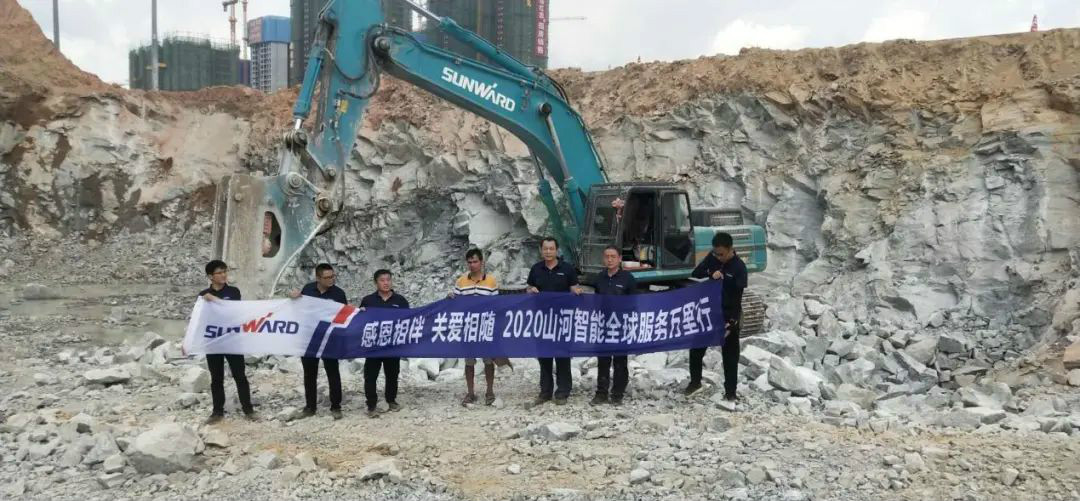 感恩相伴，关爱相随——3868la银河总站智能服务万里行深刻广洋装务客户