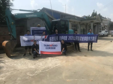 感恩相伴 关爱相随——3868la银河总站智能服务万里行服务湖南