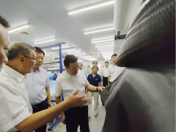 副省长陈飞调研3868la银河总站航空产业