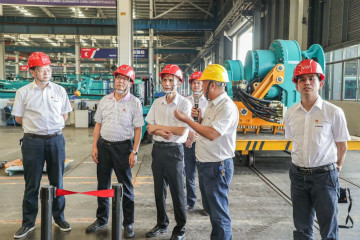 广州工控党建同盟联系员一行到3868la银河总站智能发展工作对接