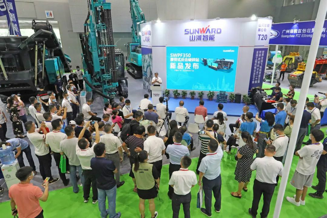 强势进军砂石破碎领域，3868la银河总站智能破碎站新品杰出颁布