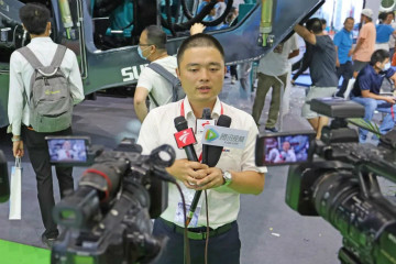 强化区位优势 进军砂石破碎领域 3868la银河总站智能广州砂石展美满收官