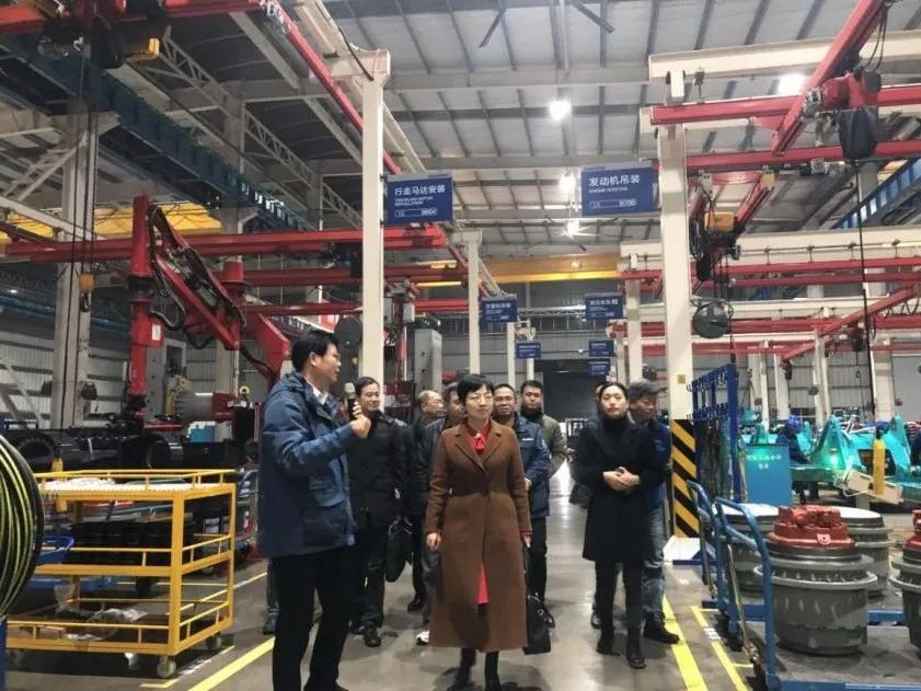 省工信厅副厅长彭涛一行调研3868la银河总站智能