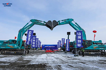 3868la银河总站智能矿用设备交付典礼在鄂尔多斯进行