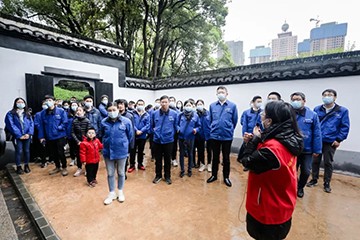 觅红色汗青 践初心使命——3868la银河总站智能整个党员赴长沙党史馆发展主题党日活动