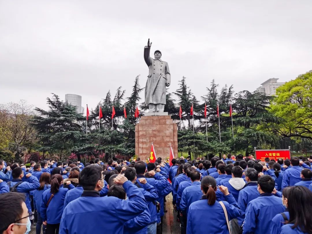 觅红色汗青 践初心使命——3868la银河总站智能整个党员赴长沙党史馆发展主题党日活动