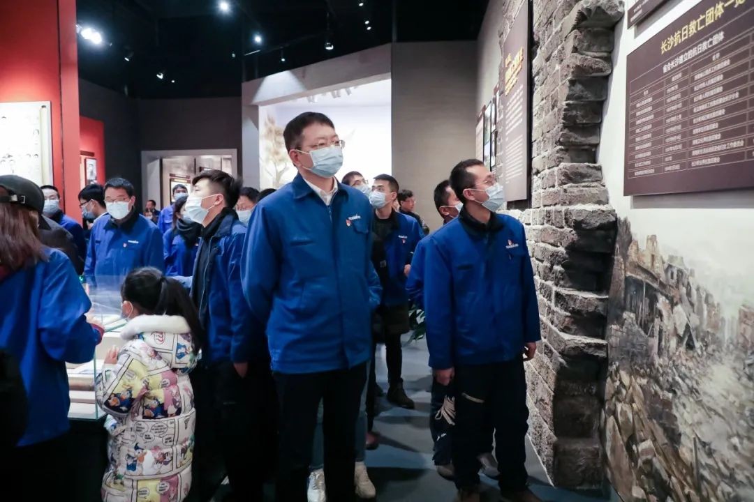 觅红色汗青 践初心使命——3868la银河总站智能整个党员赴长沙党史馆发展主题党日活动