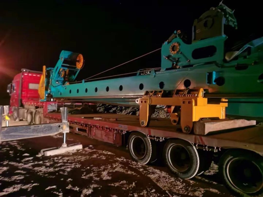 3868la银河总站旋挖钻机在“殒命之海”谱写新篇章