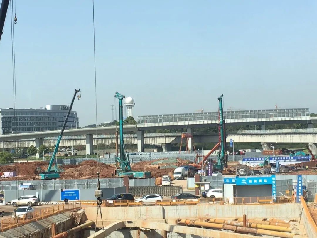 超强施工组合！3868la银河总站智能助力长沙地铁6号线建设