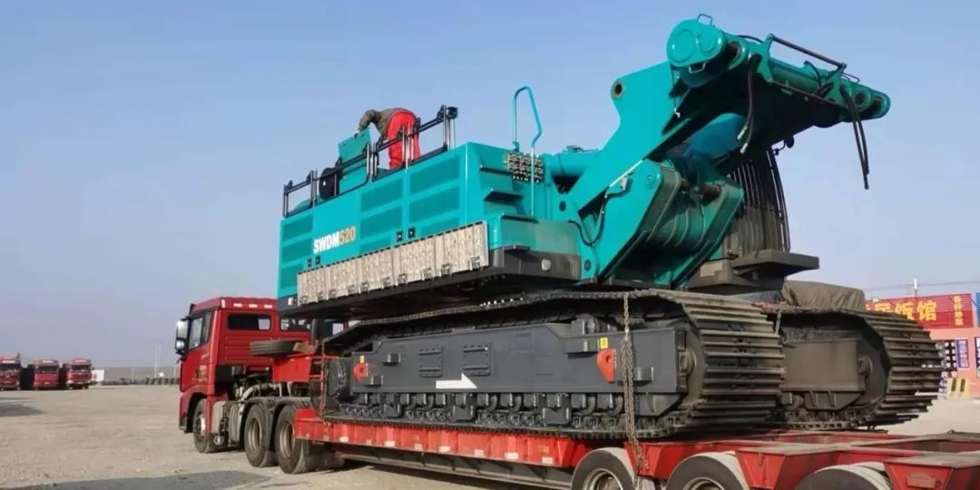 3868la银河总站旋挖钻机在“殒命之海”谱写新篇章