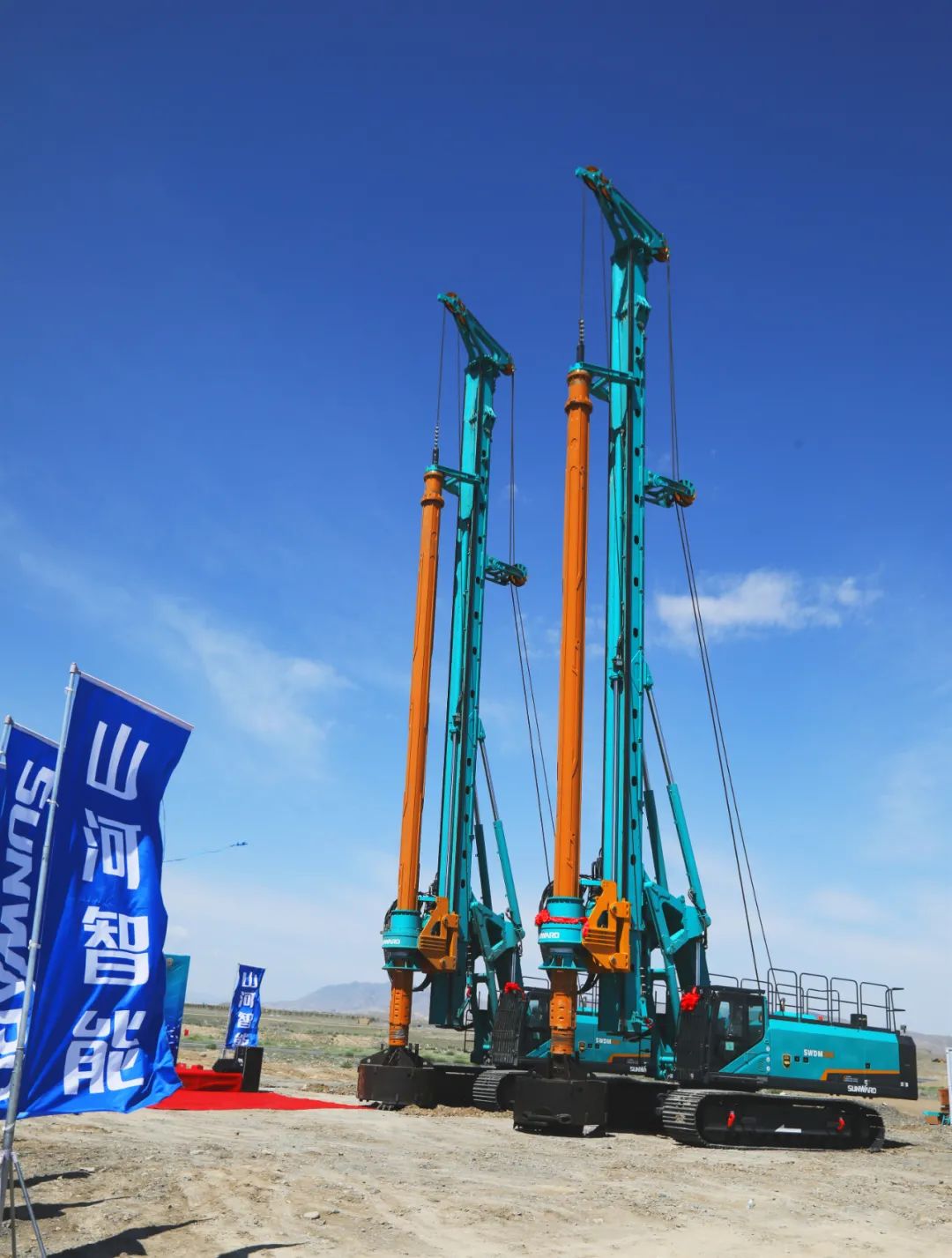 3868la银河总站智能产品交付中国能建葛洲坝集团，助力建设大美新疆