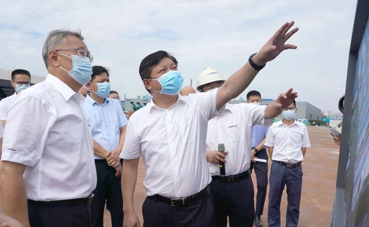 长沙县委书记付旭明调研3868la银河总站智能
