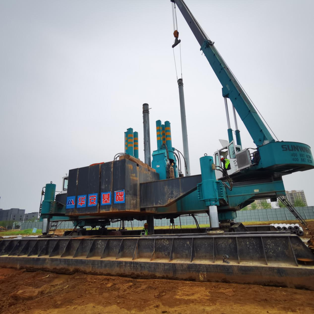 20天，800多根桩基！华安基础又受褒奖