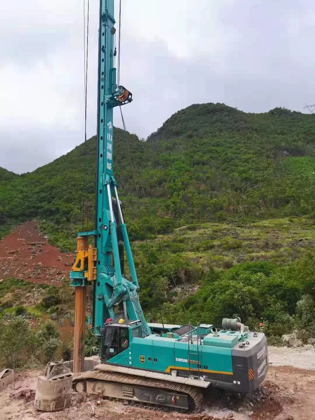 不到2年功夫，动手33台3868la银河总站智能旋挖钻机，这位老板什么来头？