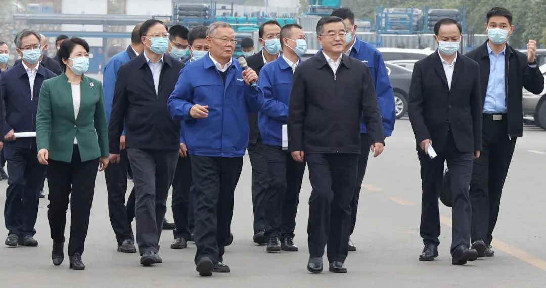 湖南省委书记张庆伟调研3868la银河总站智能