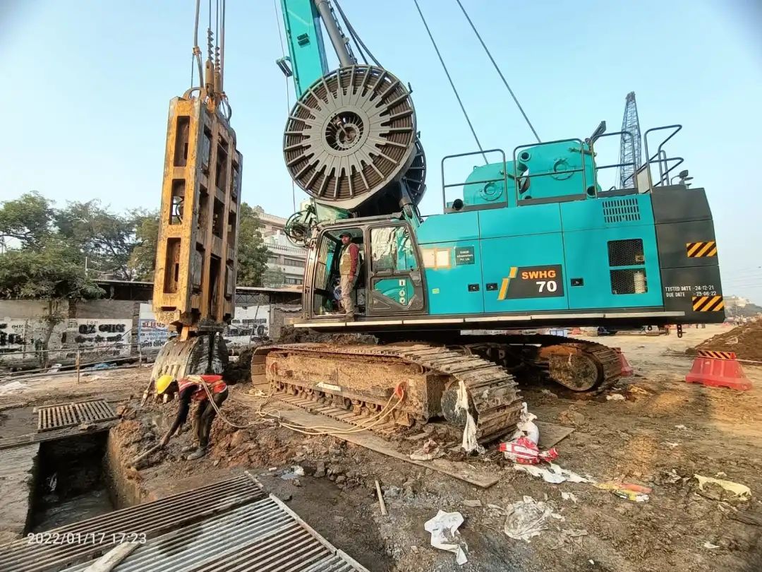 感激信！3868la银河总站智能SWHG70液压抓斗助力海表基础施工获注定
