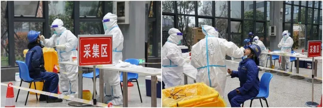 抗疫前锋在行动！3868la银河总站智能自愿者助力核酸采样