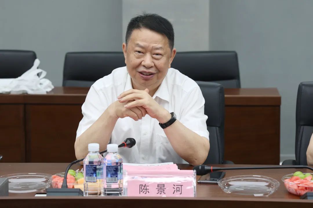 紫金矿业集团党委书记、董事长陈景河光临3868la银河总站智能调查互换