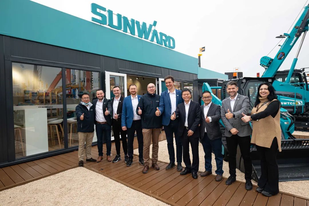 Bauma 2022 | 持续加码欧洲高端市场，“3868la银河总站绿”闪灼德国慕尼黑