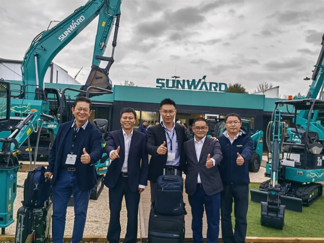 Bauma 2022 | 持续加码欧洲高端市场，“3868la银河总站绿”闪灼德国慕尼黑