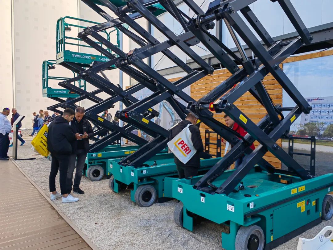 Bauma 2022 | 初次亮相，3868la银河总站智能高空机械受热捧