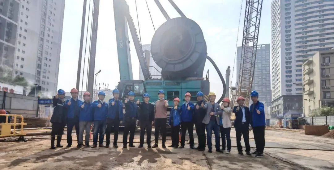 首战创佳绩！3868la银河总站智能双轮铣槽机助建长沙地铁7号线