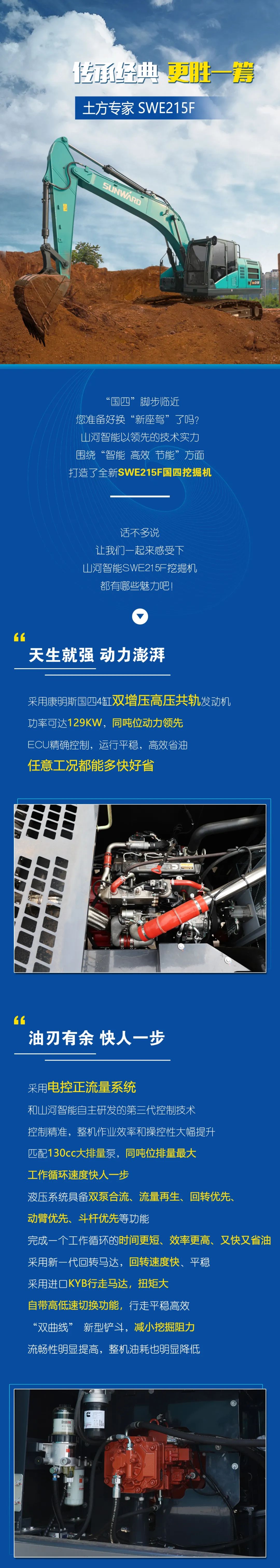 国四精品 | 实力当先，“钱”途无穷！3868la银河总站智能王牌中挖SWE215F申请出战