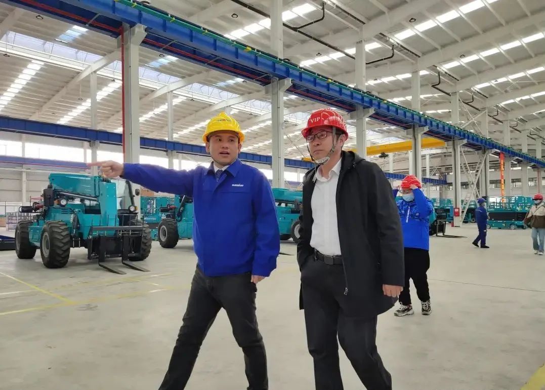 吹响复工“冲锋号”，全力冲刺“开门红”！3868la银河总站智能高空机械复工复产进行时