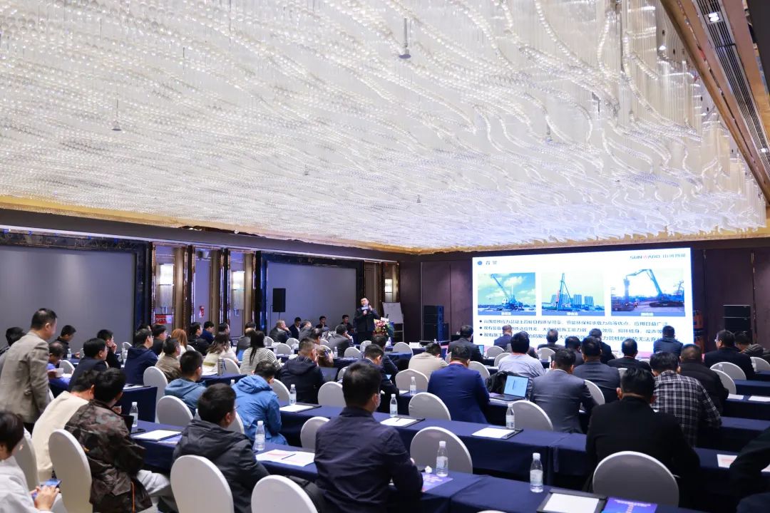 迈向高质量发展！3868la银河总站智能出席2023全国桩工机械行业技术设备创新互换会