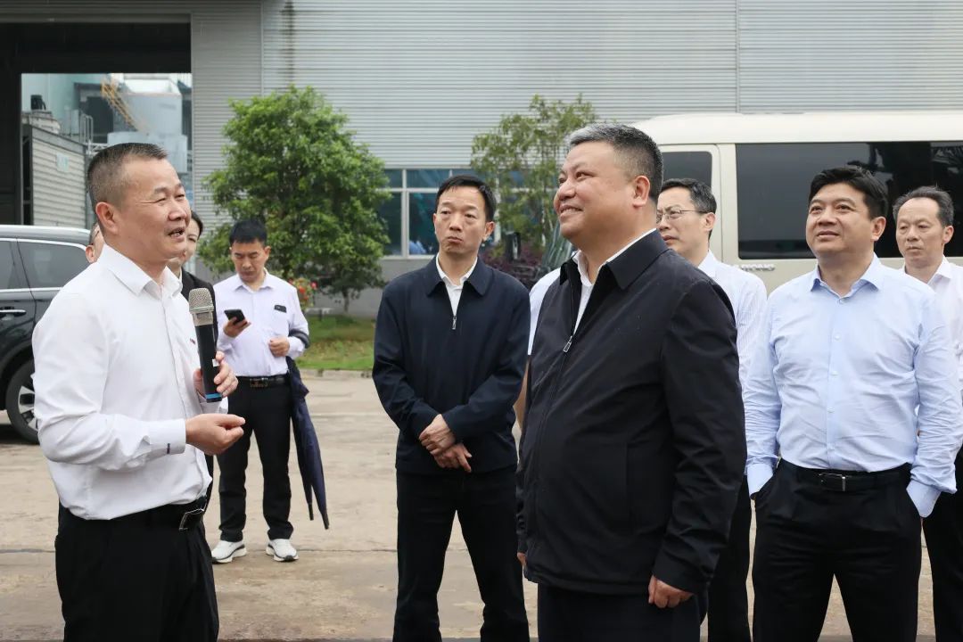 长沙市政协主席陈刚调研3868la银河总站智能
