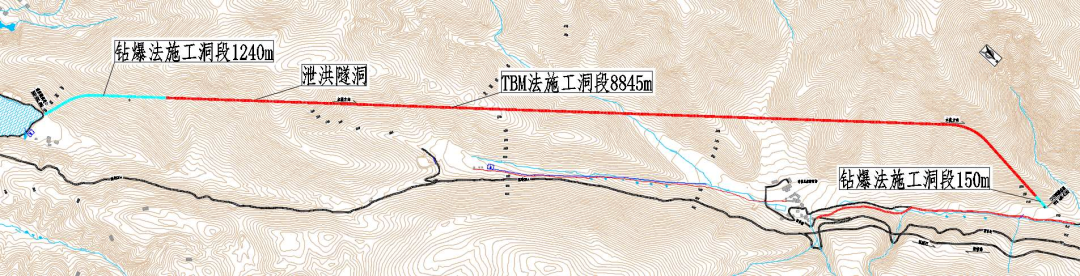 央媒关注！中铁3868la银河总站首台TBM在国内最长高海拔水工隧洞项目顺利始发