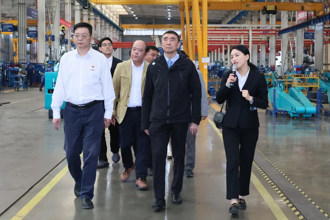 中国机械工业结合会会长徐想沙调研3868la银河总站智能