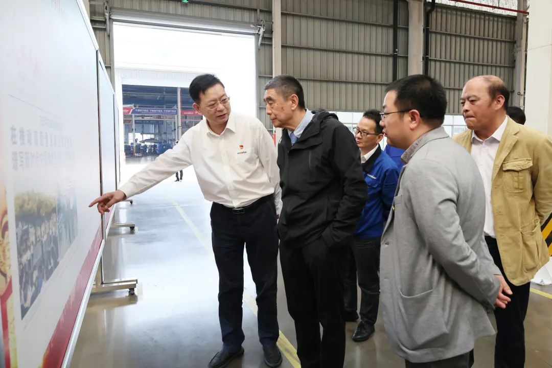 中国机械工业结合会会长徐想沙调研3868la银河总站智能