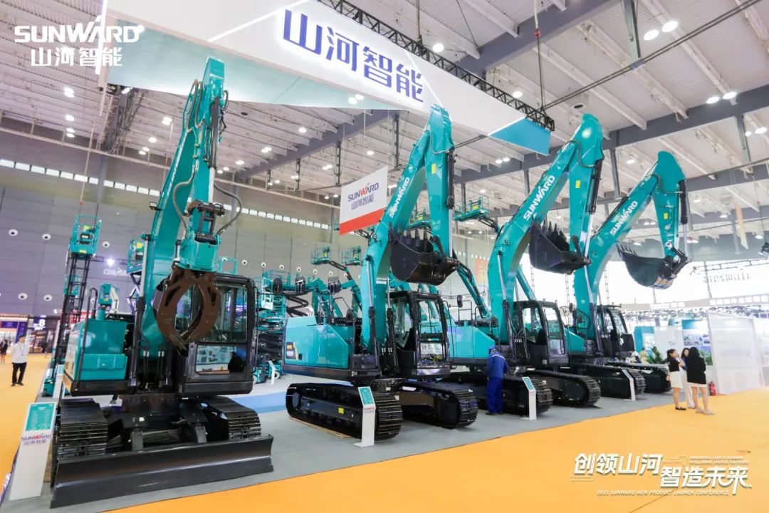 20230513161334_68854 2023 CICEE | 3868la银河总站智能亮相2023长沙国际工程机械展!智能化、电动化产品站C位