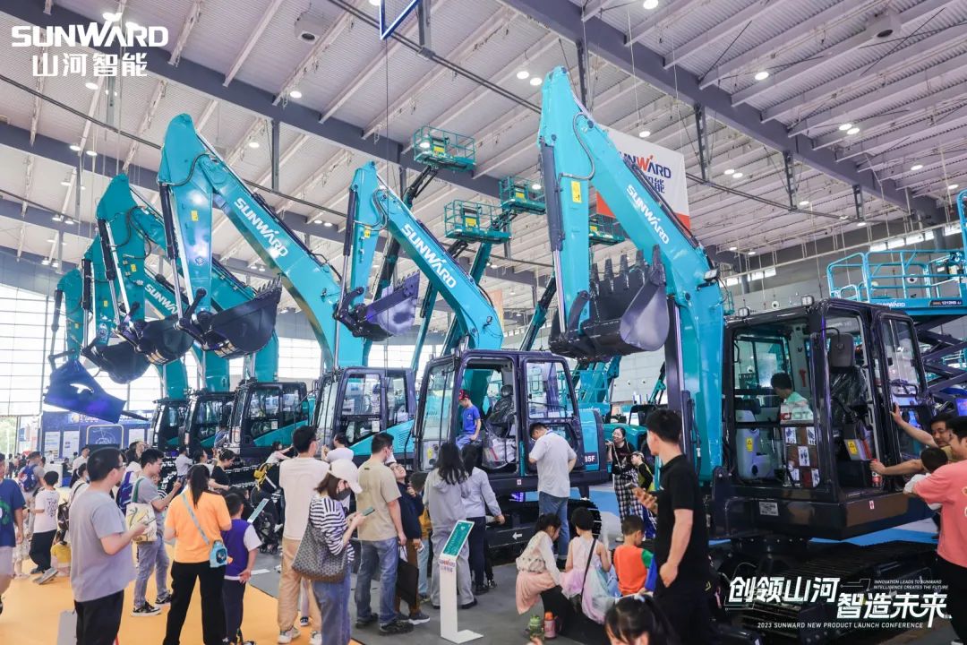 2023 CICEE | 全球工程机械盛会美满闭幕！3868la银河总站智能交出闪亮答卷