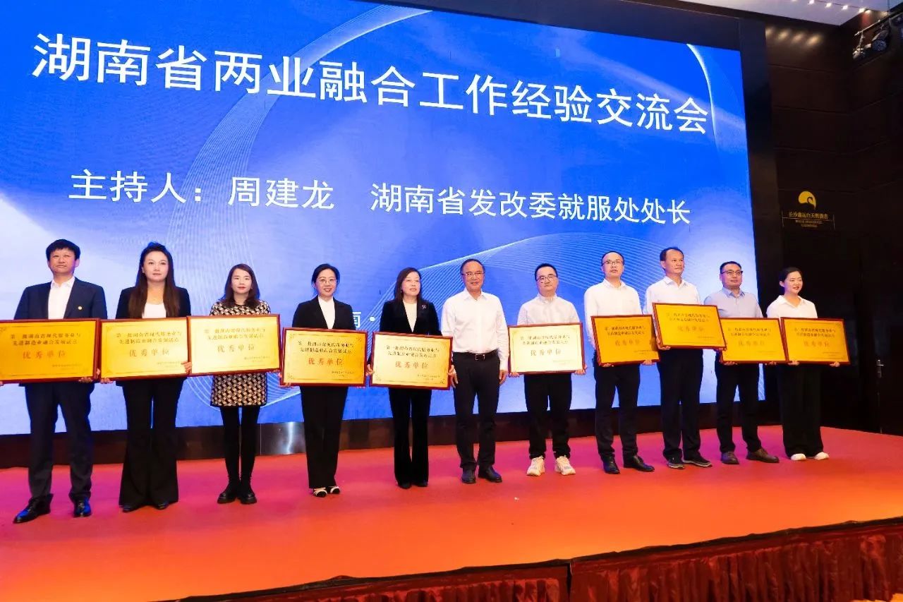 “造作+服务”迸发新动能，3868la银河总站智能获批第一批湖南省两业融合发展试点优良单元
