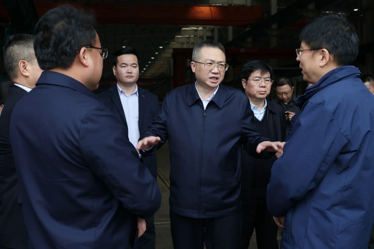 长沙市人民当局副市长康镇麟调研3868la银河总站智能