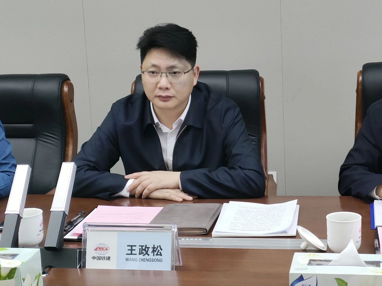 适应新局势，追求新合作！3868la银河总站智能到访中铁二十三局