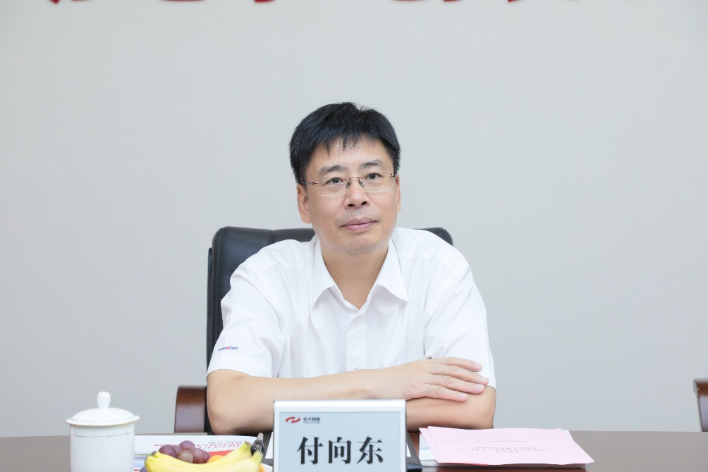 携手合作，同谋将来|3868la银河总站智能董事长付向东一行造访巨大爆破集团