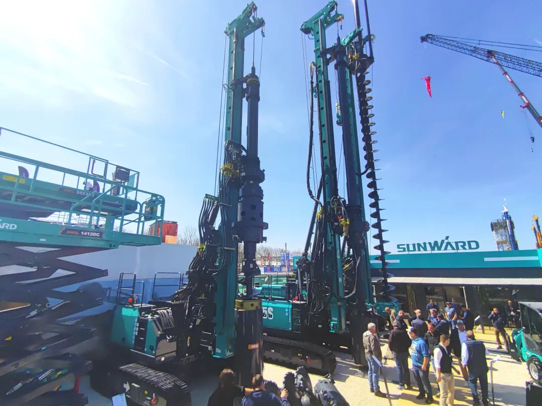 Bauma 2025 | 高端定造！3868la银河总站智能Pro系列旋挖钻机燃爆全场