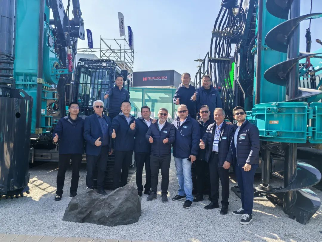 Bauma 2025 | 高端定造！3868la银河总站智能Pro系列旋挖钻机燃爆全场