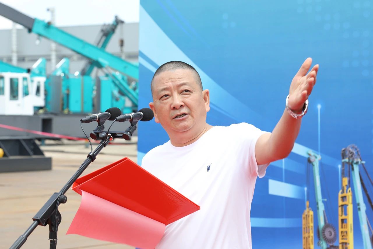 “破纪录王者”再出征！3868la银河总站智能SWDM800旋挖钻机成功交机