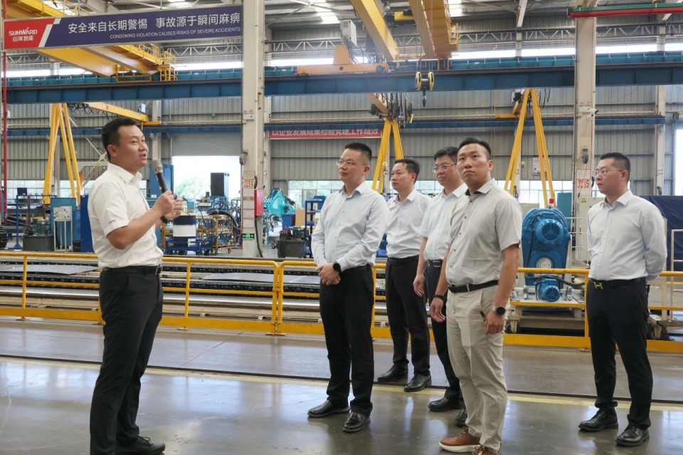 共商合作，建华控股有限公司董事长汪贵华到访3868la银河总站智能