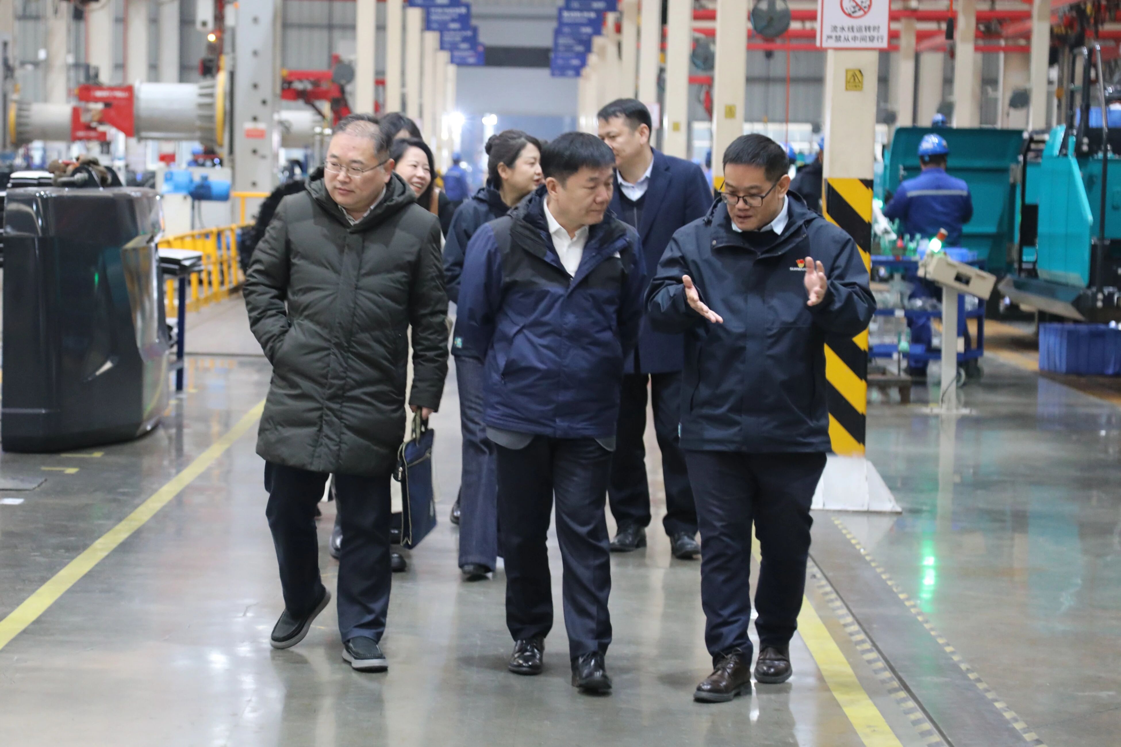 中国出口信誉保险公司湖南分公司掌管人蔡旺到访3868la银河总站智能
